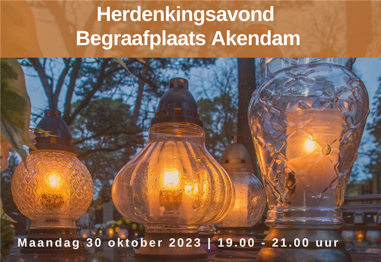 Herinneringsavond begraafplaats Akendam 